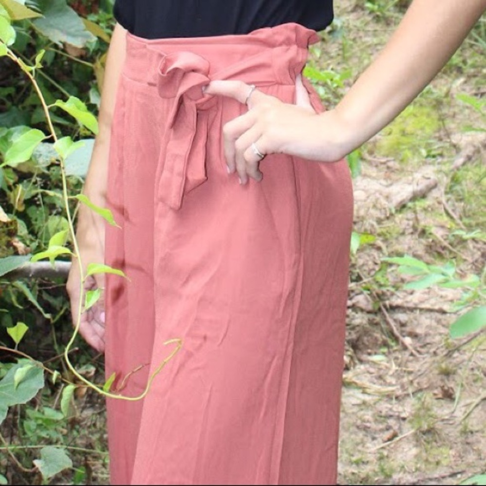 Orange Pants